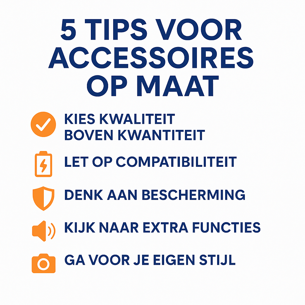 5 Tips voor het Kiezen van de Beste Accessoires voor je Mobiel, Tablet of Laptop