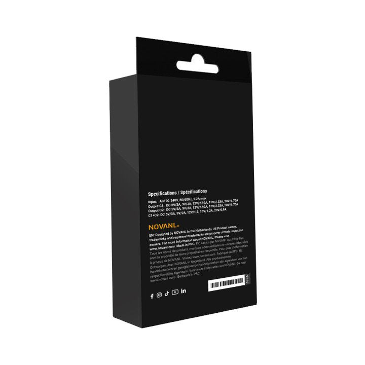 NOVANL ProCharge Plus (USB-C) 25W Wall Charger - mooiprijsje.nl