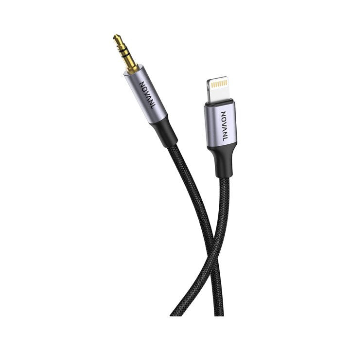NOVANL SoundFusion (AUX) to 8 Pin Cable (1M) - mooiprijsje.nl