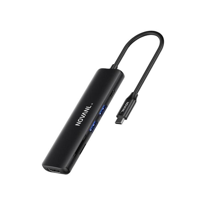 NOVANL Multifunction 6-in-1 HDMI Hub USB-C - mooiprijsje.nl