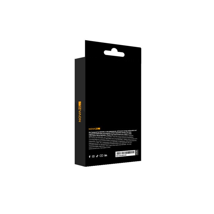 SoftTouch Case – Compatibel met Apple AirTag – Zwart - mooiprijsje.nl