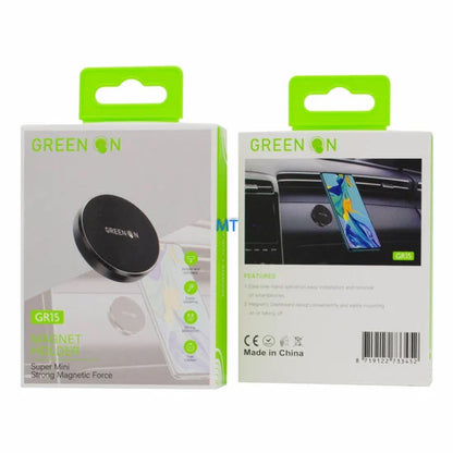 GREEN ON GR15 Magnetische Houder – Krachtige Magneet, Compact Design - mooiprijsje.nl