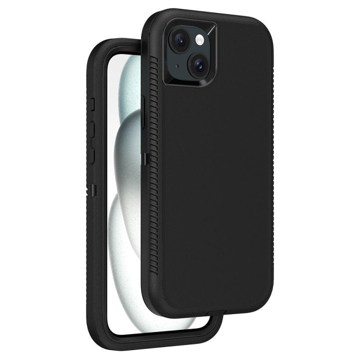 NOVANL RuggedGuard Compatible for iPhone 15 Black - mooiprijsje.nl